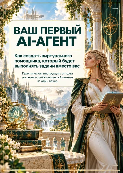 Обложка «Ваш первый AI-агент»